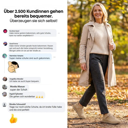 MiraWalk™ - Komfortable & Schmerzfreie Orthopädische Sneaker