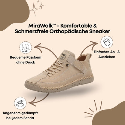 MiraWalk™ - Komfortable & Schmerzfreie Orthopädische Sneaker